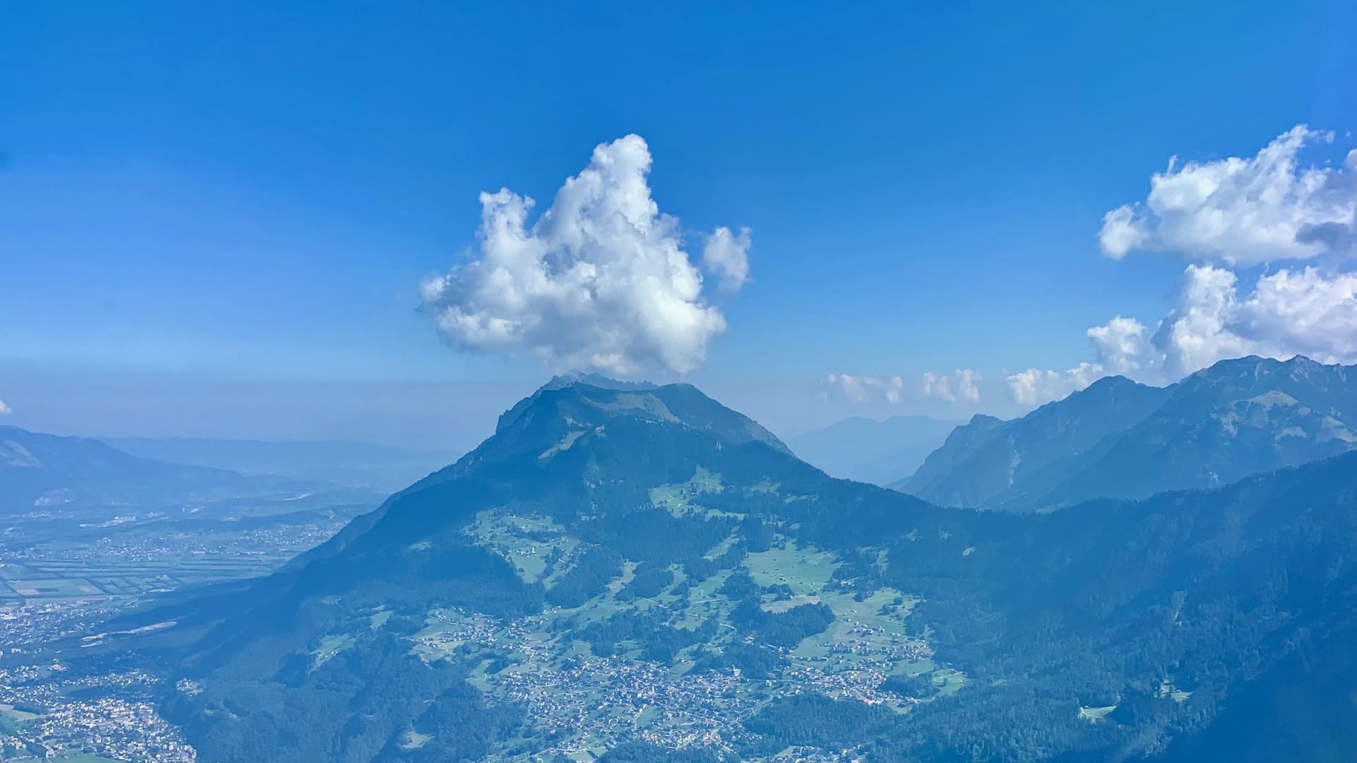 Mountain and Clouds