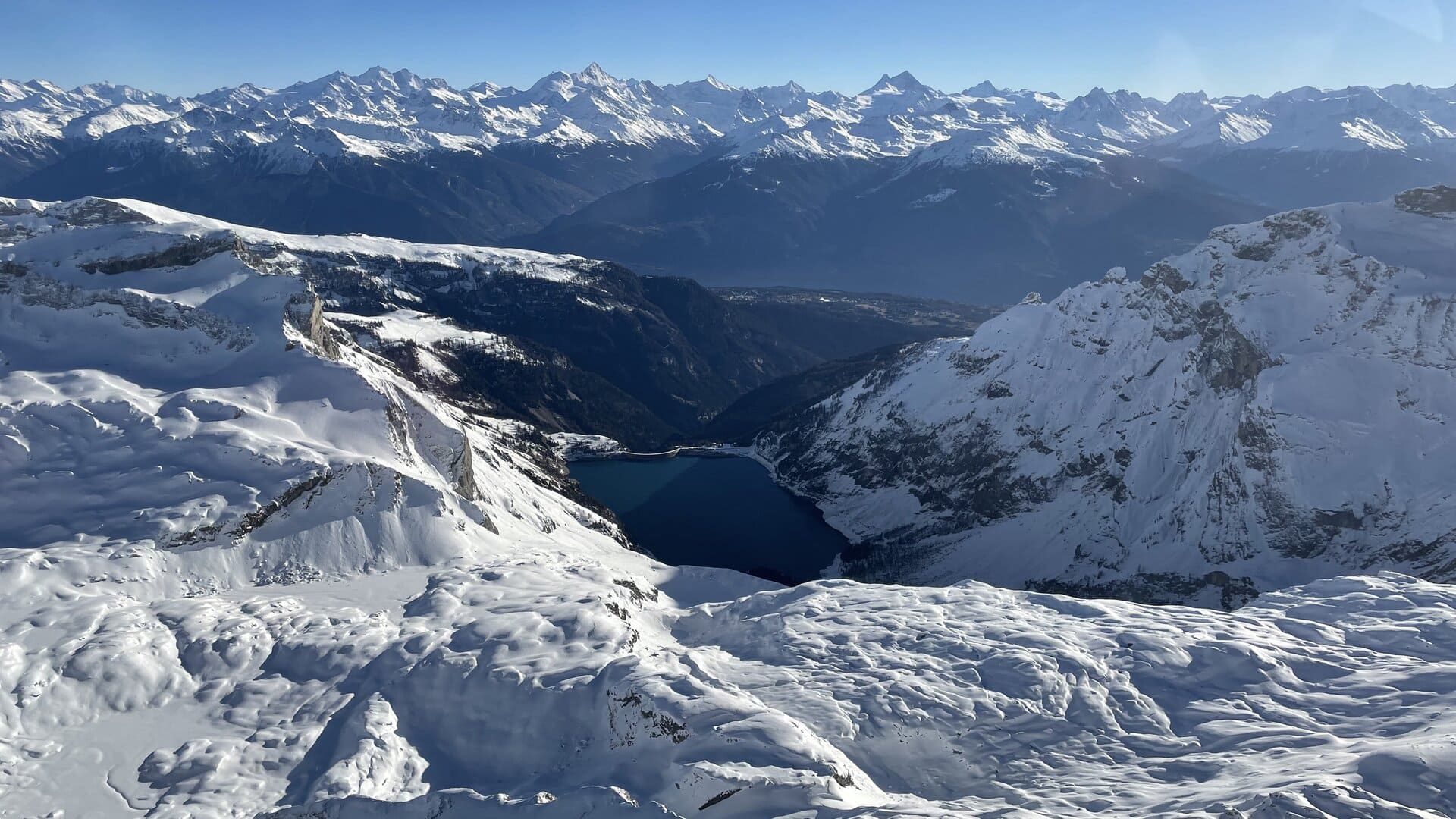 Alps in winter