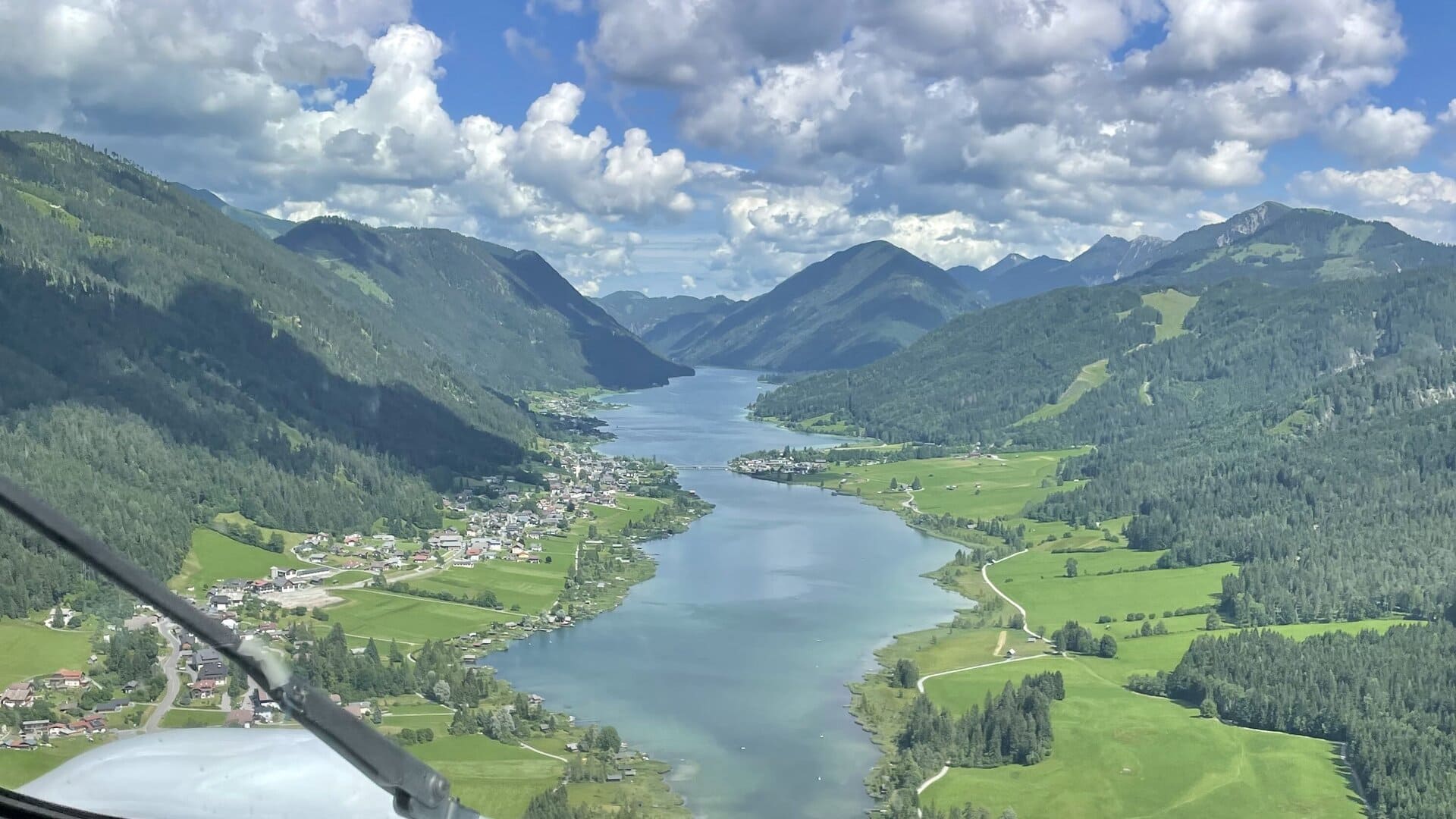 Lake between Mountains