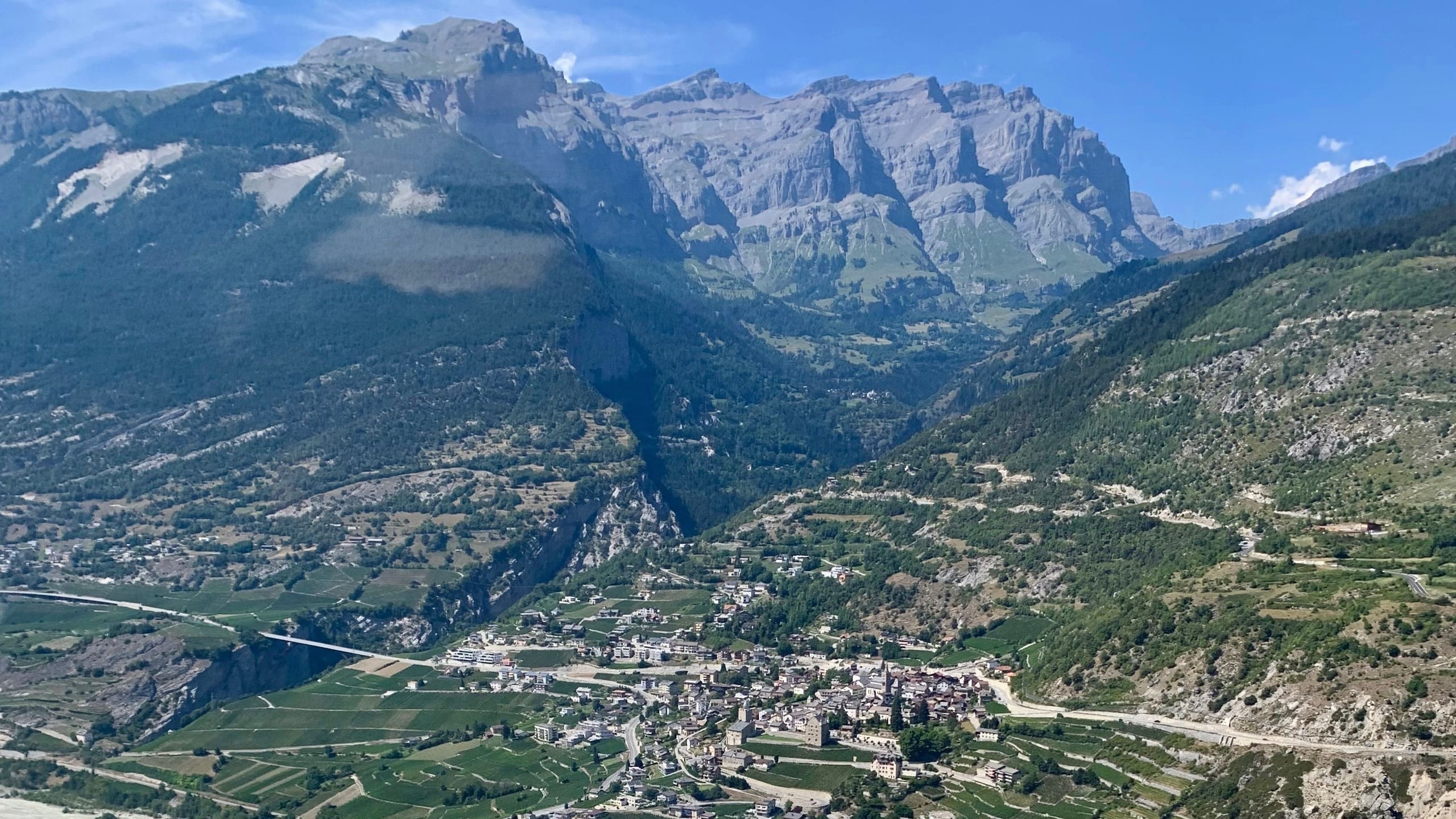 Village in the mountains